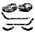 Kit Guia de para-choque Honda New Civic 2008/2012 - Imagem 1