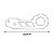 Gancho Engate Traseiro Tow Hook Alumínio Universal Azul - Imagem 6