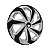 Calota Esportiva Aro 15 Spider Silver/Black Emblema Renault Preto - Imagem 2