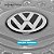 Calota Esportiva Aro 15 Spider Black/Silver emblema Volkswagen - Imagem 5