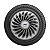 Calota Esportiva Aro 15 Twister Silver emblema Ford Prata - Imagem 4