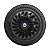 Calota Esportiva Aro 14 Twister Graphite emblema Ford Prata - Imagem 4