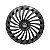 Jogo Calota Esportiva Aro 14 Twister Graphite emblema Volkswagen - Imagem 2