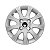 Calota Aro 14 Renault Sandero Logan 2009 a 2013 Prata - Imagem 1
