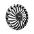 Jogo Calota Esportiva Aro 14 Twister Graphite/Silver emblema Nissan - Imagem 3