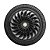 Calota Esportiva Aro 14 Twister Graphite/Silver emblema GM Prata - Imagem 4