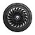 Calota Esportiva Aro 14 Twister Graphite/Silver emblema Ford Prata - Imagem 4