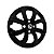 Calota Aro 14 Volkswagen VW Gol G7 2019 2020 Preta Brilhante - Imagem 2