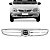 Grade Radiador Corsa Classic 2002/2008 Cromada com Emblema - Imagem 1