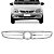 Grade Radiador Corsa Classic 2002/2008 Cromada - Imagem 1