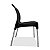 2 Cadeiras plástica Sec Line Preta Pés de Alumínio Para Todos Ambientes Casa Escritório Salão  Magalu - Delivery - Imagem 3