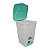Lixeira 17 Litros Com Pedal Tampa Verde - Imagem 2