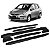 Kit Friso Protetor Parachoque Honda Fit City Civic 7 Peças C/ Escrita - Imagem 1