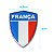 Par Emblema Escudo Da França Com Moldura Cromada 6 Cm x 4,5 cm - Imagem 5
