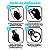 Emblema LetreiroTexas Edition Cromado C/ Preto 7 cm x 25 cm - Imagem 4