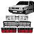 Kit Faróis Lente de Vidro Lanternas Traseiras e Grade Gol 1991/1994 Quadrado - Imagem 1