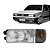 Kit Farol Com Lente De Vidro E Pisca Fumê Gol Parati Saveiro Voyage 1991/1994 Quadrado - Imagem 8