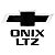 Kit Emblemas Do Onix Mala e Letreiro Onix e LTZ Black Piano - Imagem 2
