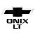 Kit Emblemas Do Onix Mala e Letreiro Onix e LTZ Black Piano - Imagem 2