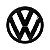 Emblema Grade Vw Gol Saveiro Voyage 2017 até 2022 Colante Black Piano - Imagem 2