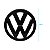 Emblema Grade Vw Gol Saveiro Voyage 2017 até 2022 Colante Black Piano - Imagem 5