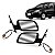 Par Retrovisor Volksvagen Polo 2002 / 2009 Elétrico - Imagem 1