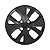 Jogo Calota Aro 15 Vw Polo Track 2023 / 2024 Preto Fosco Com Emblema Resinado - Imagem 4