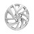Calota Aro 15 Prata Vw Virtus 2023 2024 - Imagem 2