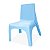 2 Cadeiras Azul Claro Infantil Kids Playground Quarto Todos Os Ambientes - Imagem 2