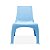 2 Cadeiras Azul Claro Infantil Kids Playground Quarto Todos Os Ambientes - Imagem 3
