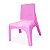 Cadeira Rosa Pink Infantil Kids Playground Quarto Todos Os Ambientes - Imagem 1