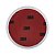 Emblema De Volante Fiat Vermelho Palio Uno Siena Idea Strada 5cm - Imagem 5