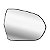 Lente De Retrovisor Agile 2009/2016 Montana 2011/2020 Convexo - Imagem 7