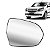 Lente De Retrovisor Agile 2009/2016 Montana 2011/2020 Convexo - Imagem 2