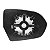Lente De Retrovisor Agile 2009/2016 Montana 2011/2020 Convexo - Imagem 6