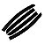 SUPER CALHA DE CHUVA VW FOX/SPACEFOX/CROSSFOX 4 PORTAS - Imagem 2