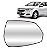 LENTE DE RETROVISOR GM COBALT 2011 ATÉ 2017 CONVEXO UNIDADE - Imagem 1