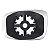 LENTE DE RETROVISOR FIAT UNO VIVACE 09/15 CONVEXO UNIDADE - Imagem 3