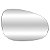 LENTE DE RETROVISOR FIAT PALIO ATRATCTIVE/GRAND SIENNA 12/17 - Imagem 2
