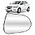 Lente De Retrovisor Onix/prisma 2013/2017 Convexo Envelopado - Imagem 1