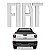 Emblema De Mala Fiat Strada 2021/... (Cromado) - Imagem 1