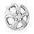 Calota Aro 14 GM Onix/Prisma 2020 (Prata) Sem Emblema - Imagem 2