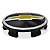 Jogo Calotinha Meio De Roda Binno 56mm Com Emblema GM Preto - Imagem 3