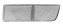 Aplique Defletor Golf Mexicano 94 95 96 97 98 Glx Parachoque - Imagem 5