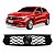 Grade Superior Dianteira Radiador Fiat Argo 2017/2021 Preta - Imagem 1