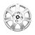 Jogo Calota Aro 14 Peugeot 206 207 307 2010 Até 2016 Prata - Imagem 2