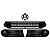 Kit Grade Central E Laterais Sem Milha Parachoque Gol/voyage G5 + Emblema - Imagem 2