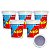 Kit 5 Potes Massa Massinha de Modelar Infantil  500g Escolar - Imagem 20