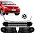 Kit Grade Central E Laterais Sem Milha Parachoque Gol Voyage G5 C/Emblema e Friso Cromado - Imagem 1