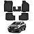 Kit Tapete Elevado Strada Cabine Dupla 2020/... Kit 5 Pçs - Imagem 1